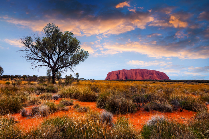 Uluru im Uluru-Kata Tjuta Nationalpark