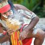 Die Kultur der Aborigines zeigen in Queensland Australien