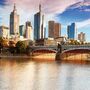 Melbourne Skyline von Southbank